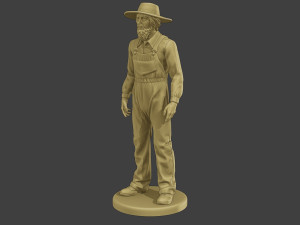 Farmer Man FM1 001 Modelo de impresión 3D