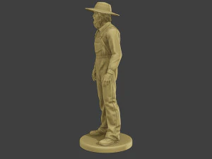 Farmer Man FM1 001 3D Print Model
