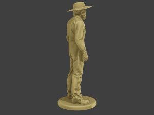 Farmer Man FM1 001 3D Print Model