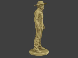Farmer Man FM1 001 3D Print Model