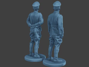 German Officers Stand ww2 G5 3D Print Model