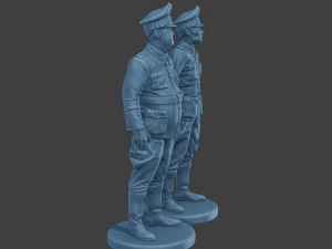 German Officers Stand ww2 G5 3D Print Model