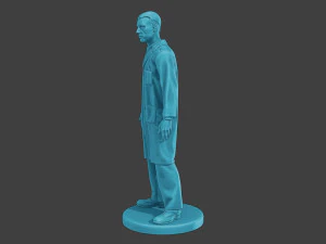 Scientist Male SM1 001 3D Print Model