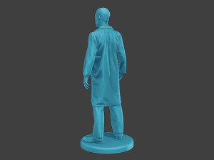 Scientist Male SM1 001 3D Print Model