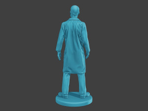 Scientist Male SM1 001 3D Print Model