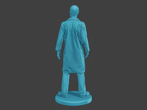 Scientist Male SM1 001 3D Print Model