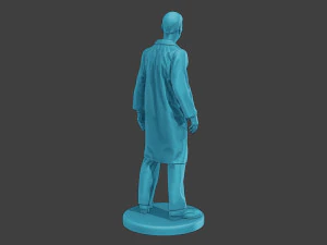 Scientist Male SM1 001 3D Print Model