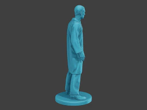 Scientist Male SM1 001 3D Print Model