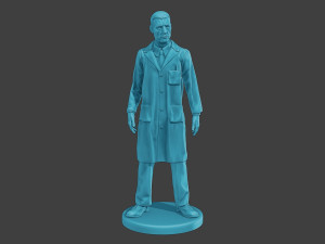Scientist Male SM1 001 3D Print Model