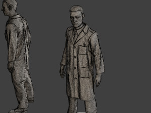 Scientist Male SM1 001 3D Print Model