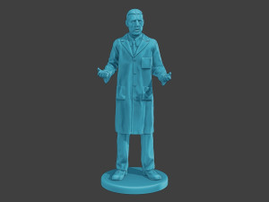 Scientist Male SM1 003 Model Cetak 3D