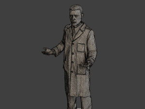 Scientist Male SM1 003 Model Cetak 3D