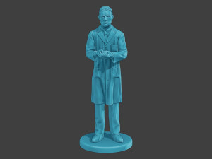 Scientist Male SM1 005 3D Print Model