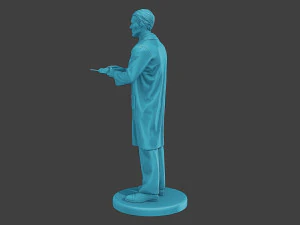 Scientist Male SM1 005 3D Print Model