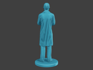 Scientist Male SM1 005 3D Print Model
