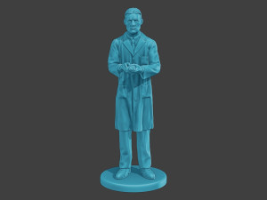 Scientist Male SM1 005 3D Print Model
