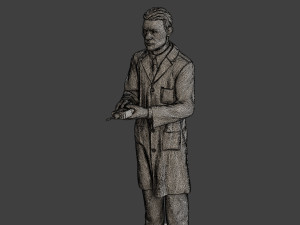 Scientist Male SM1 005 3D Print Model