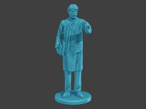 Scientist Male SM1 006 3D Print Model