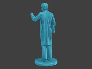 Scientist Male SM1 006 Modello di stampa 3D