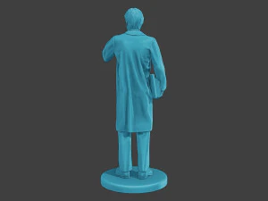 Scientist Male SM1 006 3D Print Model