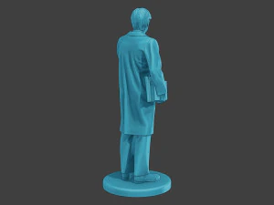 Scientist Male SM1 006 3D Print Model