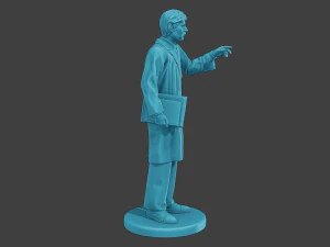 Scientist Male SM1 006 3D Print Model