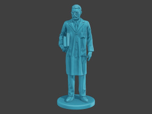 Scientist Male SM1 007 3D-Druckmodell