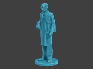 Scientist Male SM1 007 3D-Druckmodell