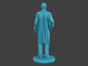 Scientist Male SM1 007 3D-Druckmodell