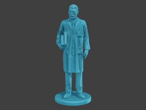 Scientist Male SM1 007 3D-Druckmodell