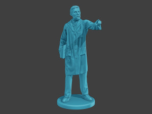 Scientist Male SM1 008 3D Print Model