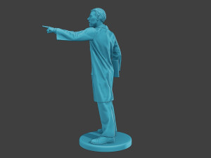 Scientist Male SM1 008 3D Print Model