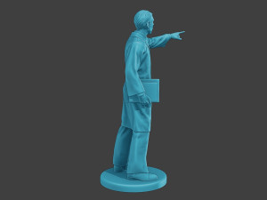 Scientist Male SM1 008 3D Print Model
