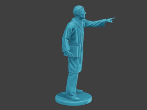 Scientist Male SM1 008 3D Print Model