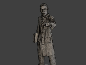 Scientist Male SM1 008 3D Print Model