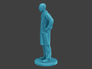Scientist Male SM1 009 3D Принт Модель