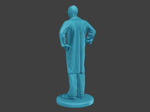 Scientist Male SM1 009 3D Print Model
