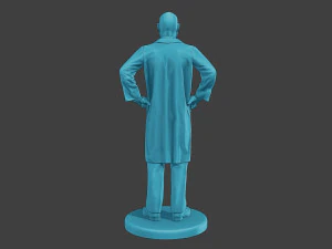 Scientist Male SM1 009 3D Print Model