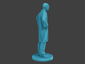 Scientist Male SM1 009 3D Принт Модель