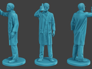 Scientist Male SM1 010 3D Print Model