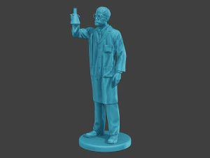 Scientist Male SM1 010 3D Print Model