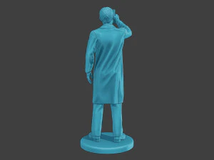 Scientist Male SM1 010 3D Print Model