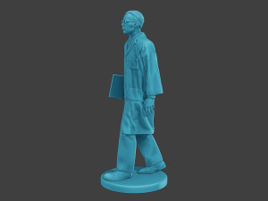 Scientist Male SM1 011 3D Print Model