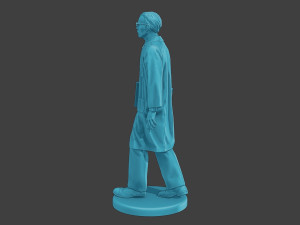 Scientist Male SM1 011 3D Print Model