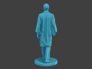 Scientist Male SM1 011 3D Print Model
