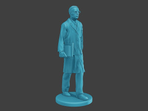 Scientist Male SM1 011 3D Print Model