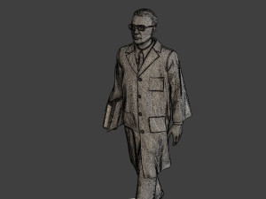 Scientist Male SM1 011 3D Print Model