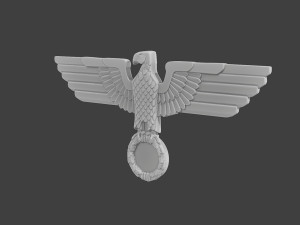 WWII German Eagle A Modelo de impresión 3D