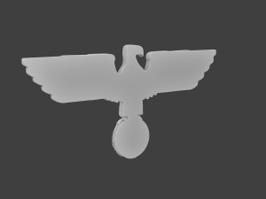 WWII German Eagle A Modelo de impresión 3D