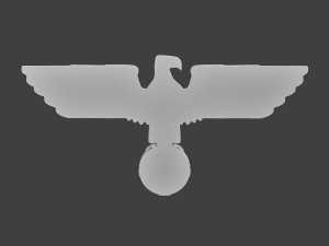 WWII German Eagle A Modelo de impresión 3D